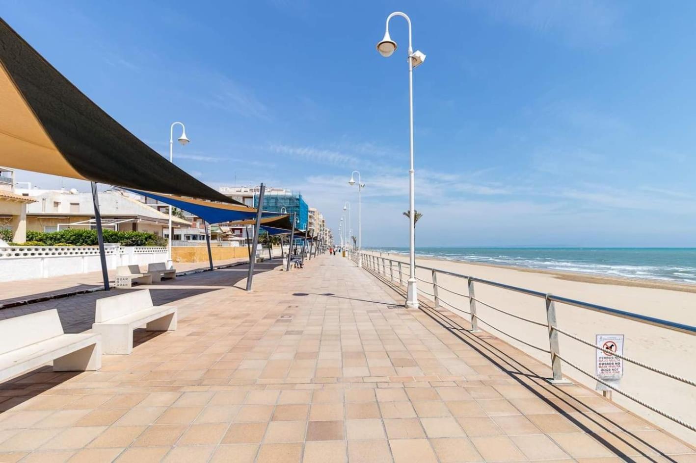 Excelente Apartamento Vacacional En Guardamar A Unos Pasos De La Playa, Calle Paraguay Guardamar del Segura Luaran gambar